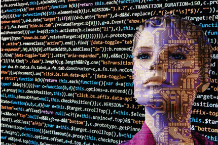 Photo représentant un algorithme vivant