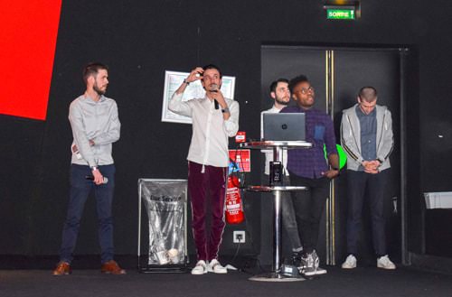 Les étudiants de DC Toulouse en présentation