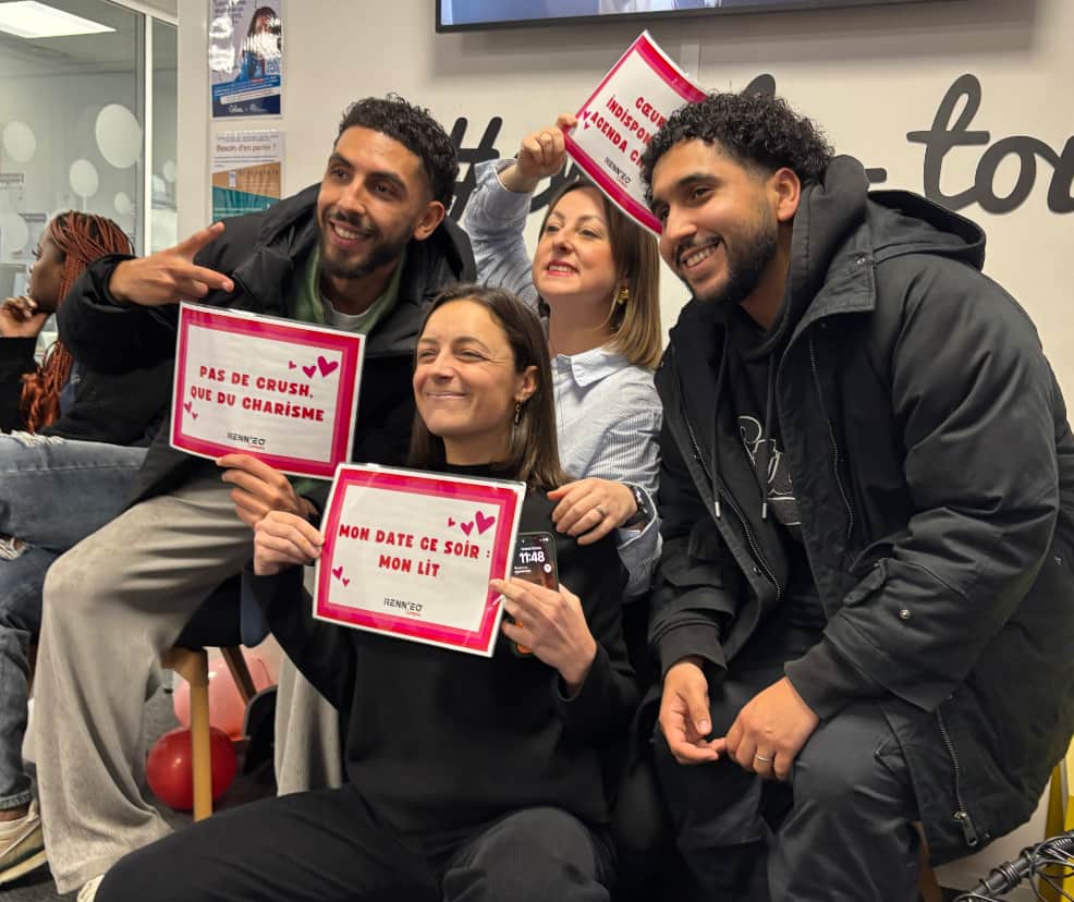Saint-Valentin à Digital Campus à Rennes : créativité et bonne humeur au rendez-vous