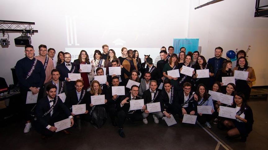 cérémonie de remise des diplômes LE BAL NUMERIQUE