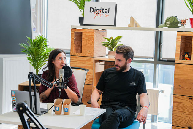 La première émission Twitch de Digital Campus