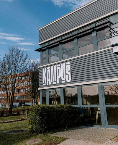 Kampus, les locaux du campus de Strasbourg