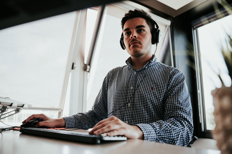 Élève en développement web